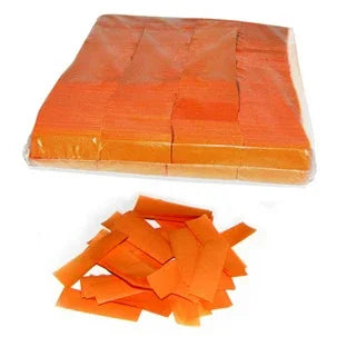 Confettis en Papier de Soie Orange Chic