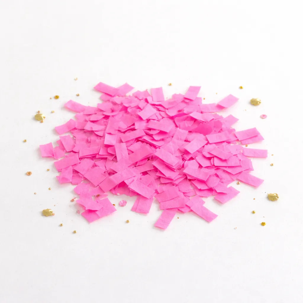 Confettis en Papier de Soie Rose Unique