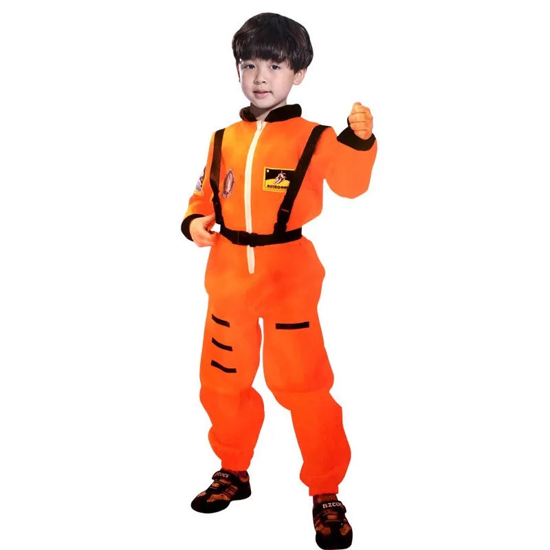 Costume Astronaute Orange Enfant Original