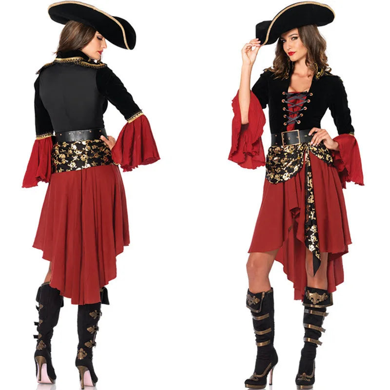 Costume Capitaine Pirate Femme