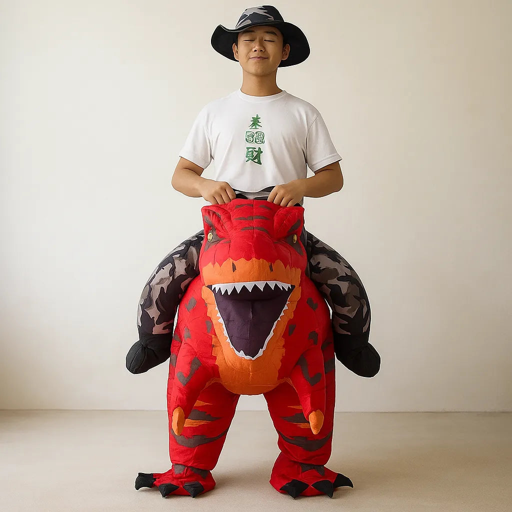 Costume Cavalier Dinosaure 