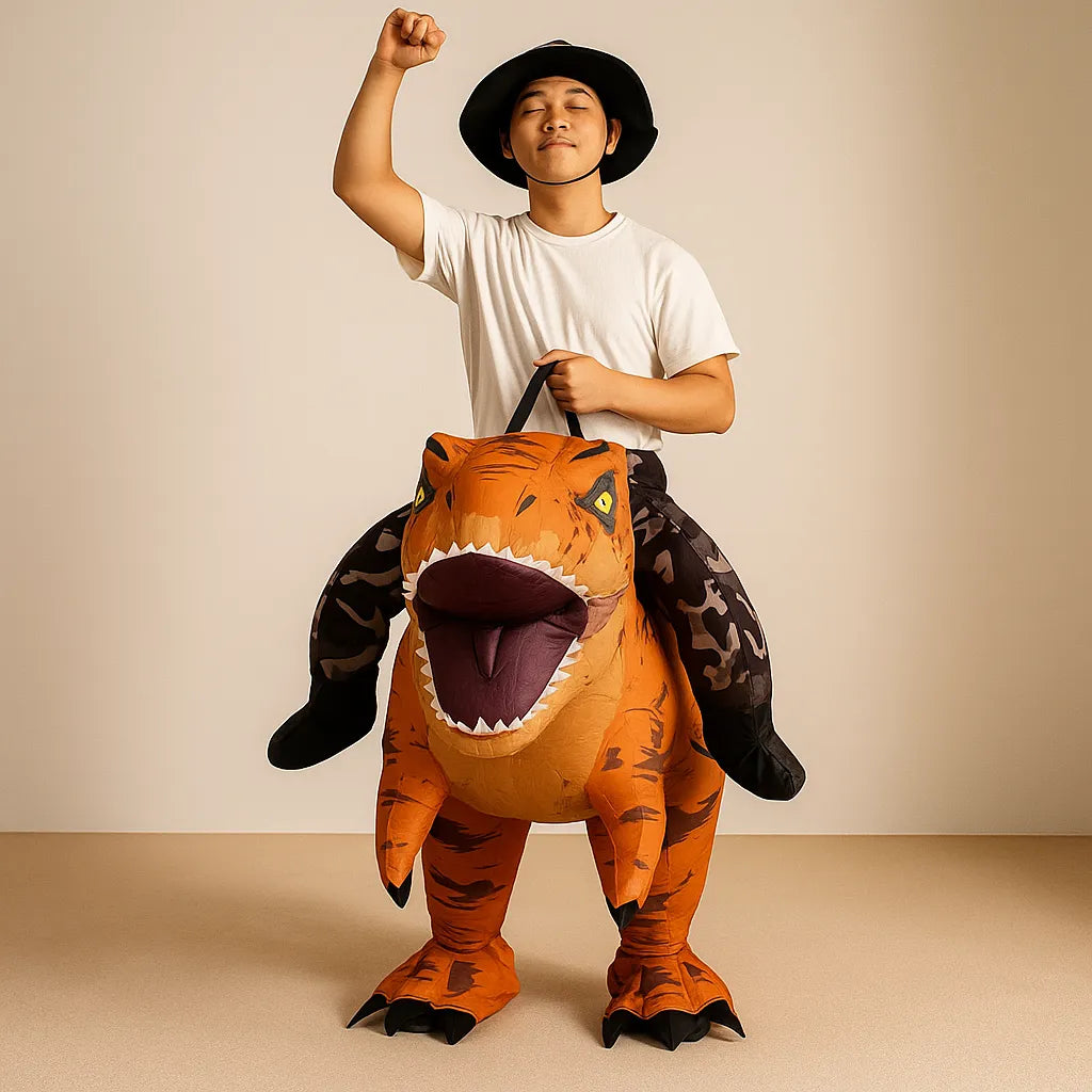 Costume Cavalier Dinosaure Originale 