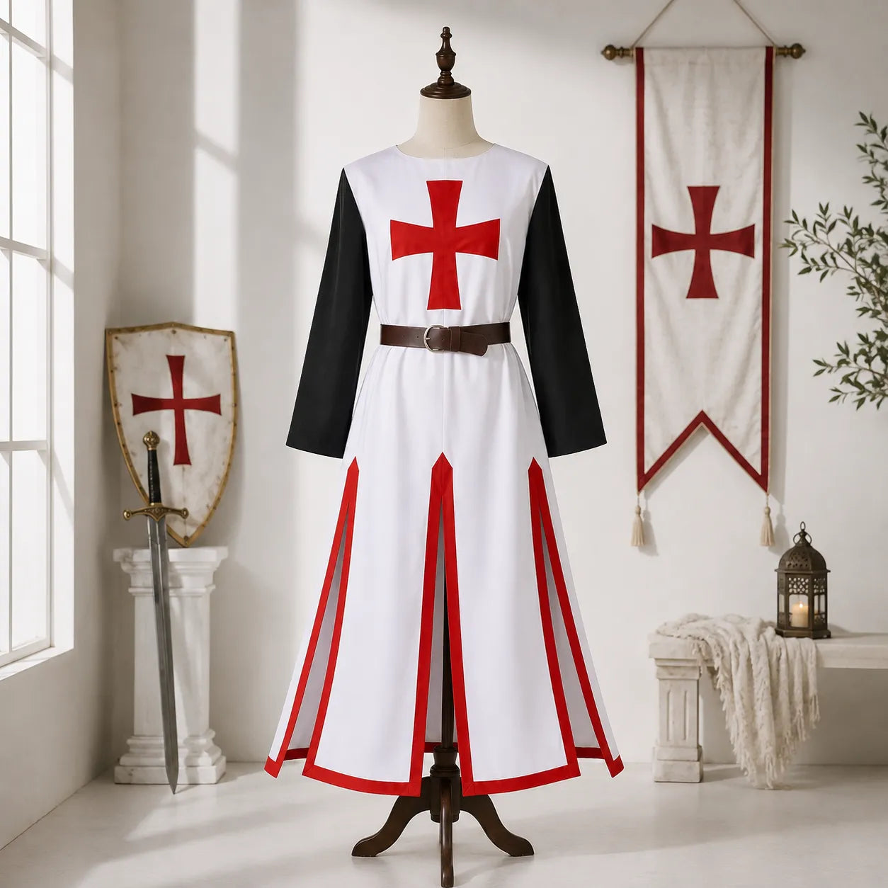 Costume Chevalier Templier stylé