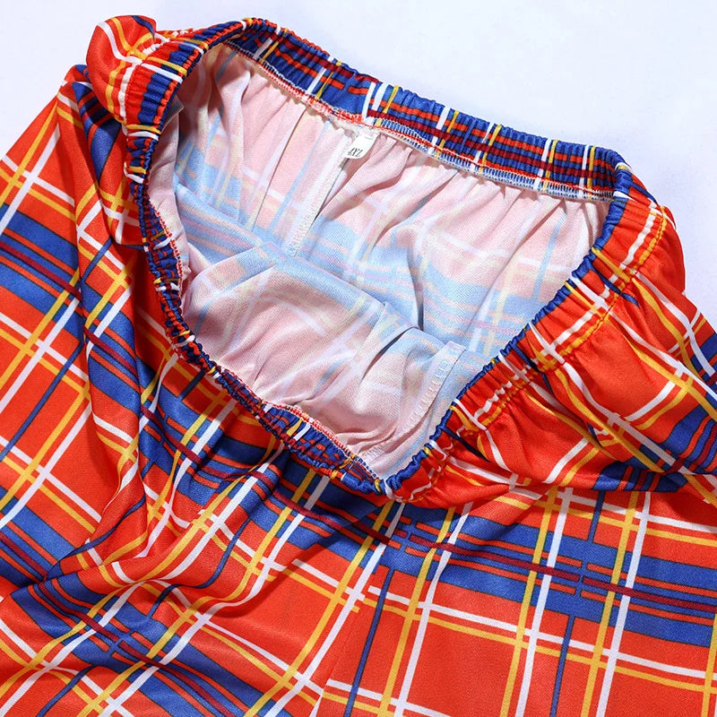 Costume Clown Enfant à Carreaux Design