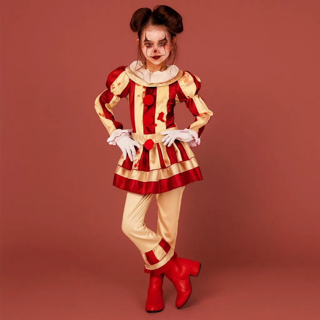 Costume Clown Tueur Fille