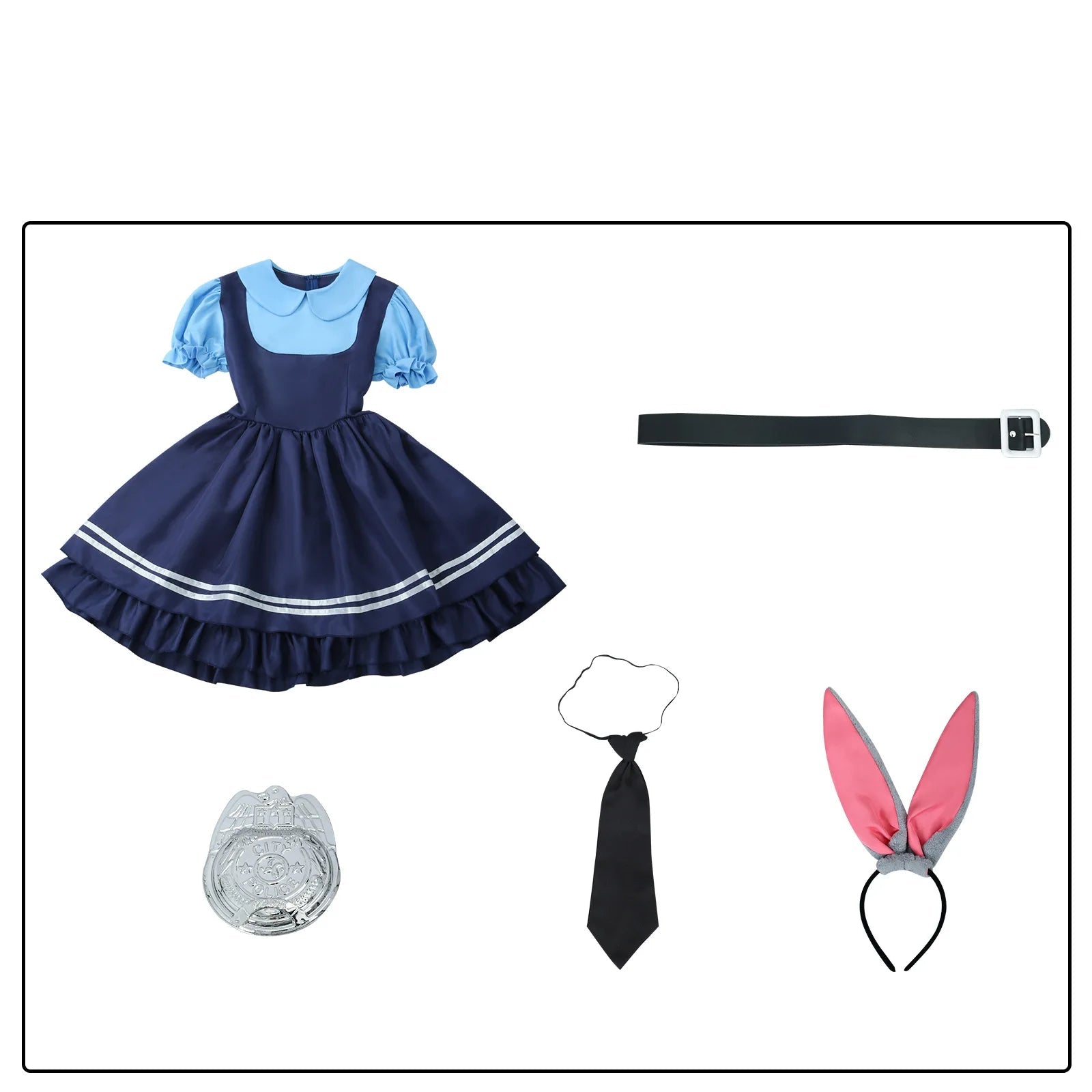 Costume Cosplay Policière Original stylé