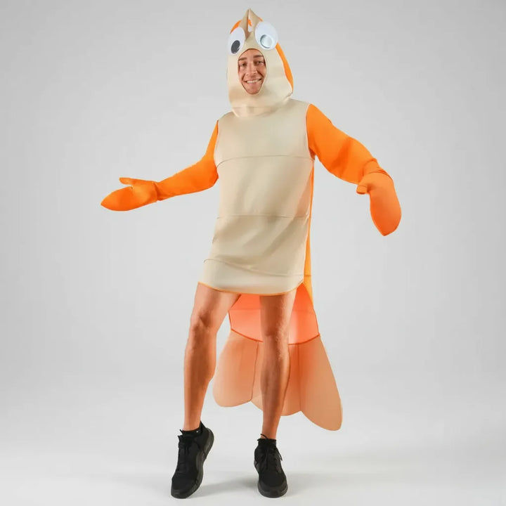 Costume Crevette Adulte Amusant Moderne