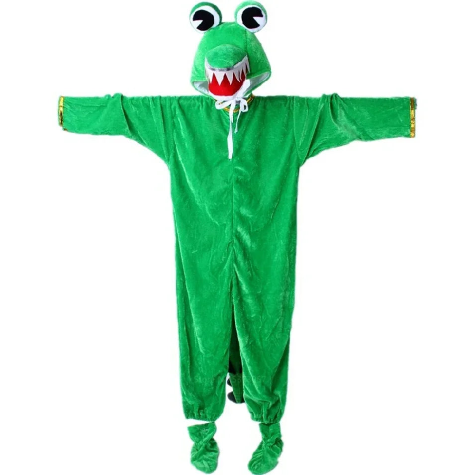 Costume Crocodile Vert Enfant Stylé
