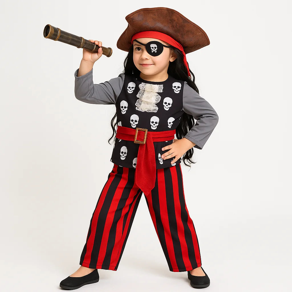 Costume De Capitaine Pirate Complet