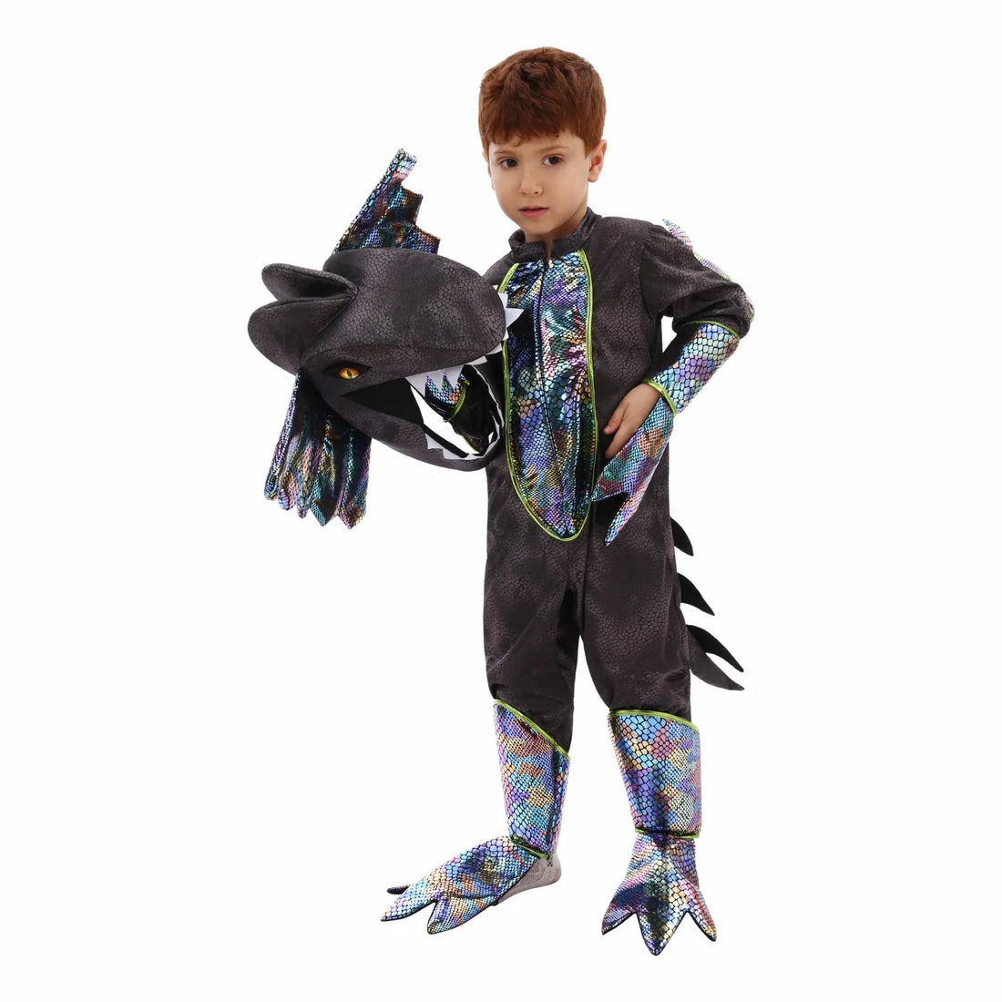 Costume Dinosaure Dilophosaurus enfant