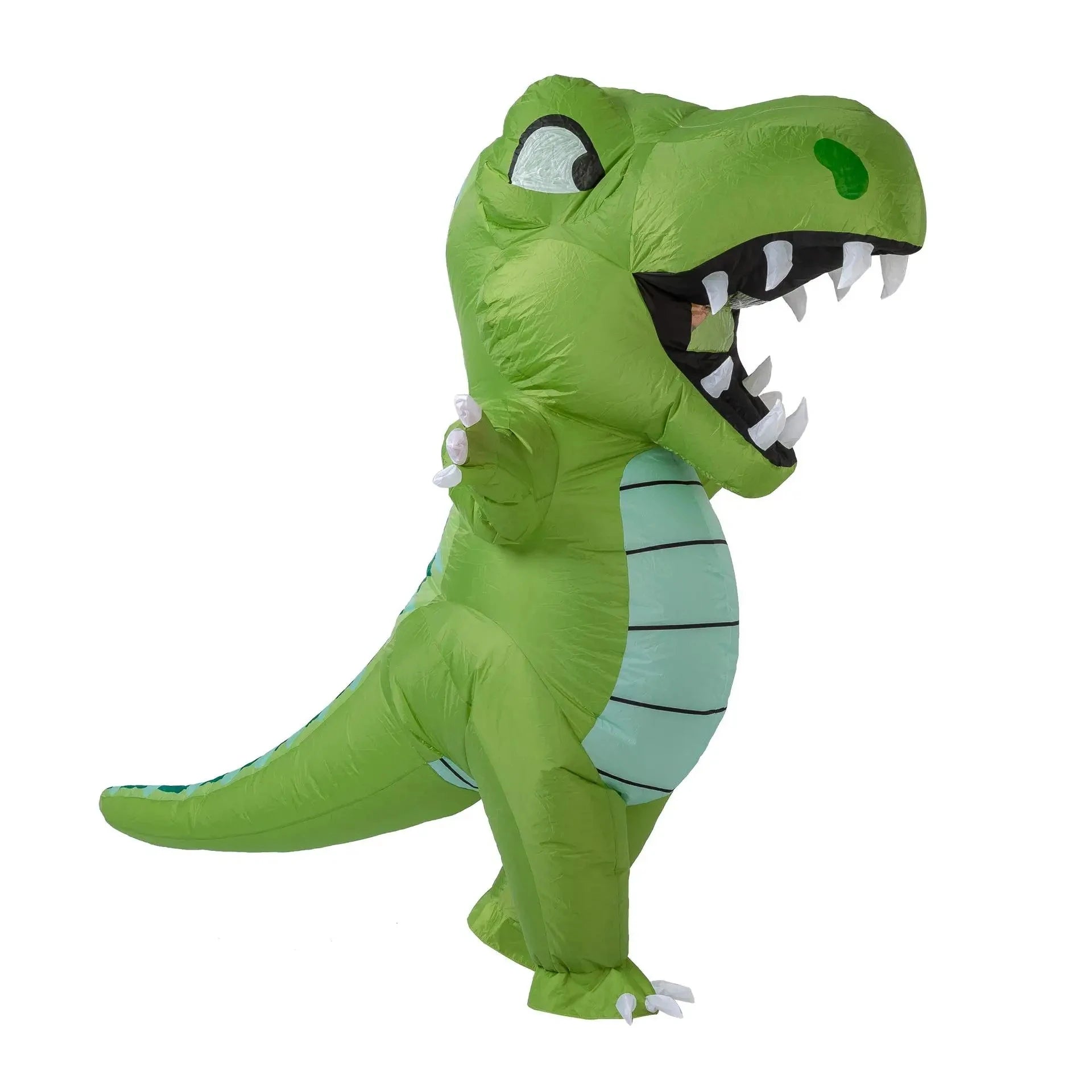 Costume Dinosaure Gonflable Vert Adulte Design
