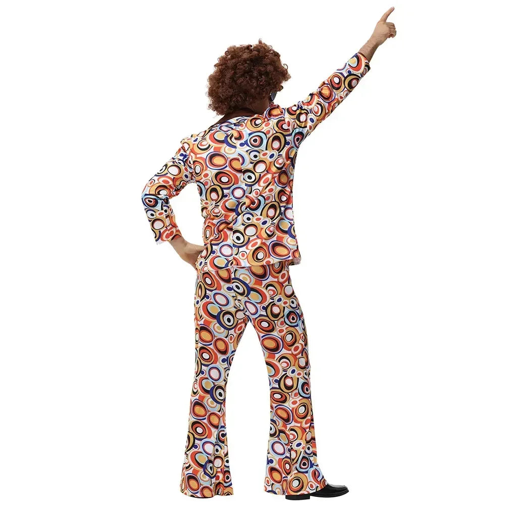 Costume Disco Rétro Homme Dos