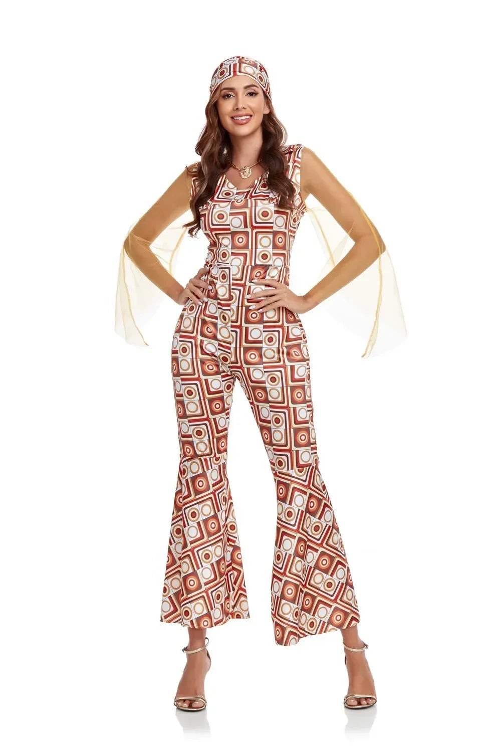 Costume Femme Disco Retro