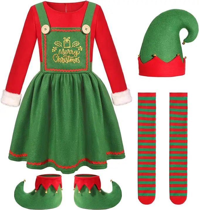 Costume Lutin Elfe Femme élégante 