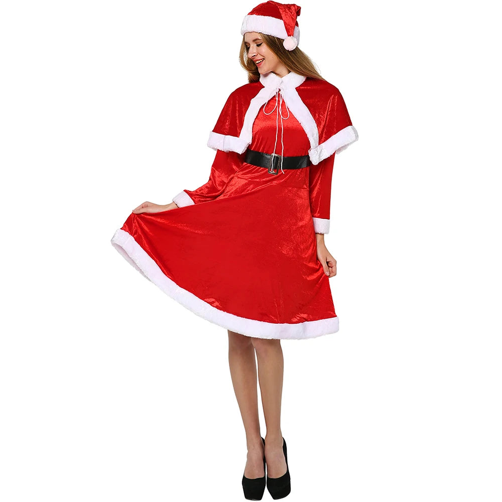 Costume Mère Noël Chic