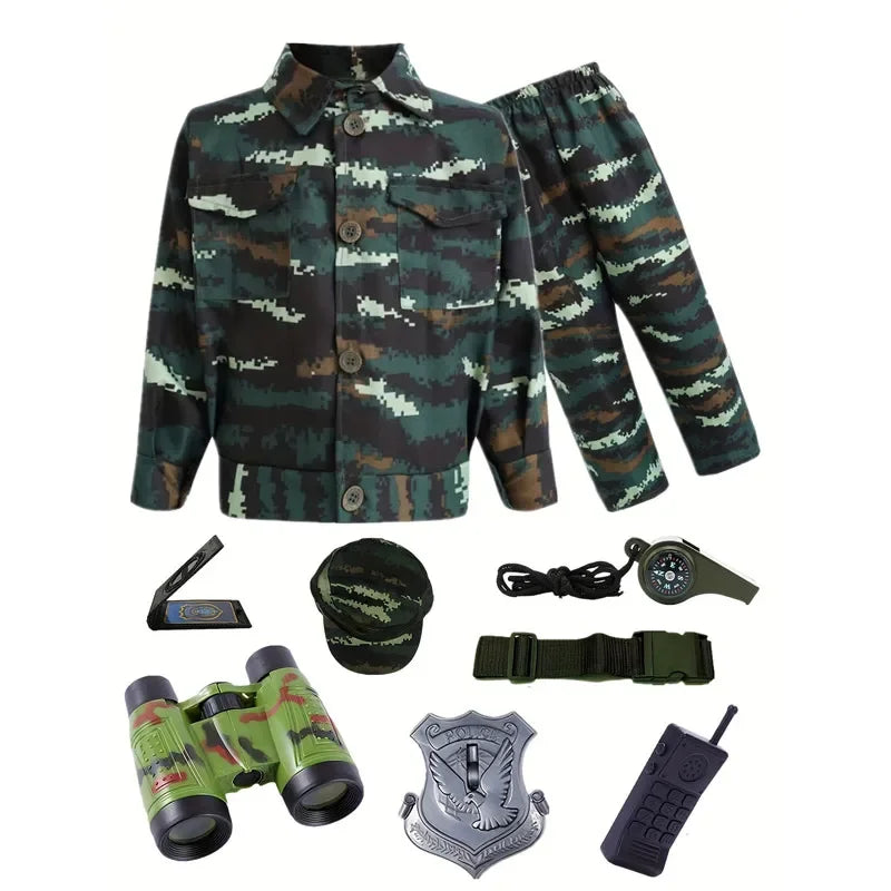 Costume Militaire Garçon complet