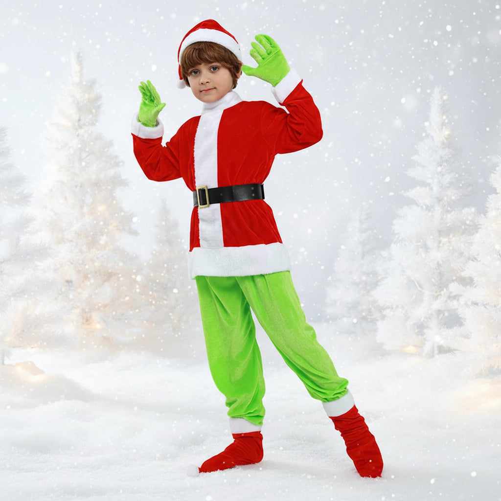 Costume Père Noël Enfant Original stylé