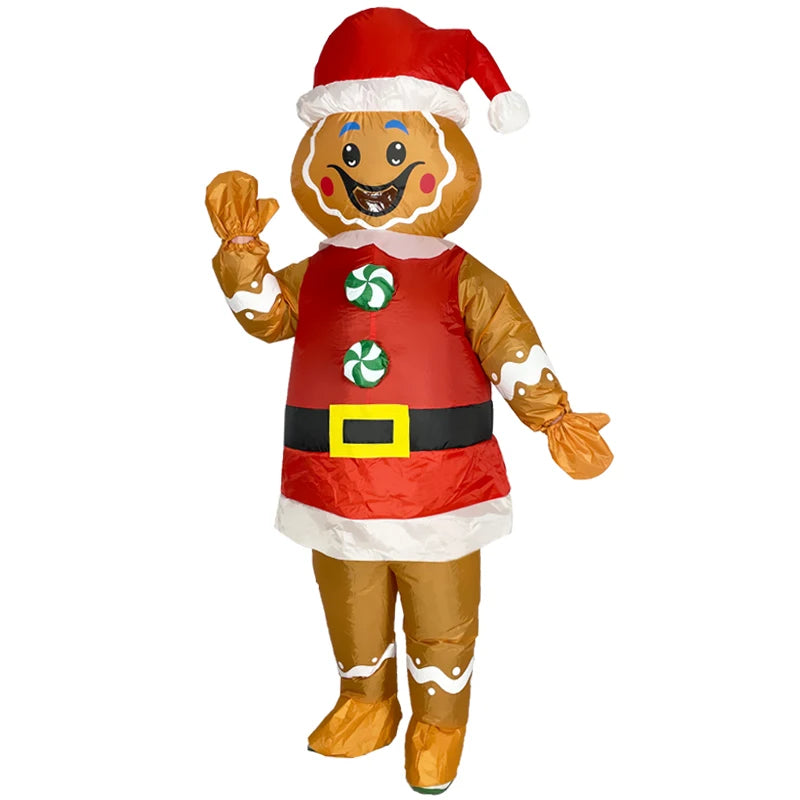 Costume Pain d’Épice Gonflable Femme