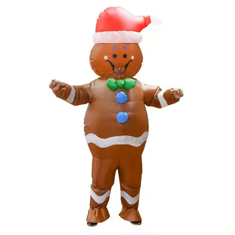 Costume Pain d’Épice Gonflable Homme festif 