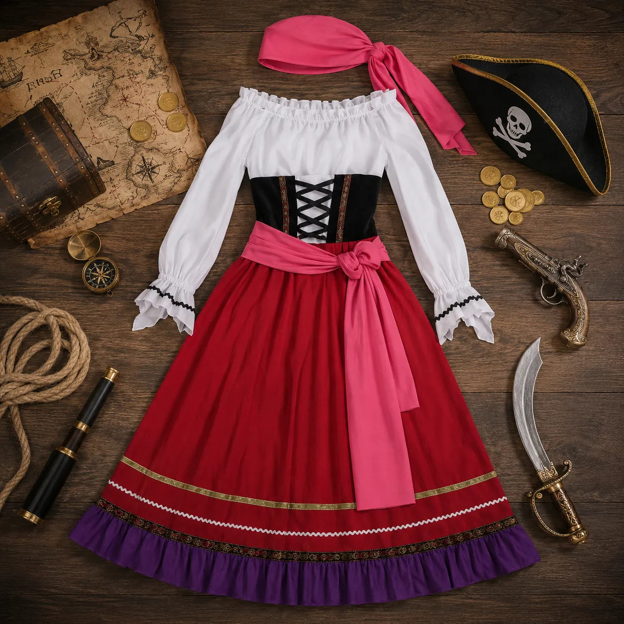Costume Pirate Chic orignal