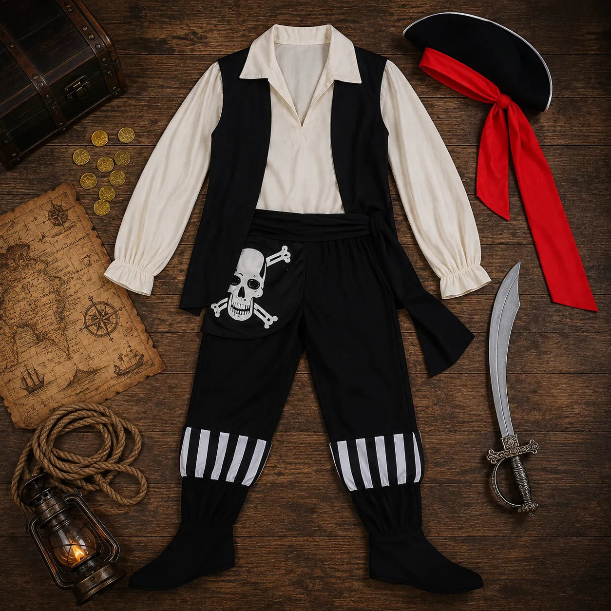Costume Pirate Complet pour Homme unique