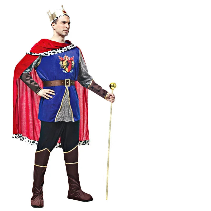 Costume Roi Moyen Age Original