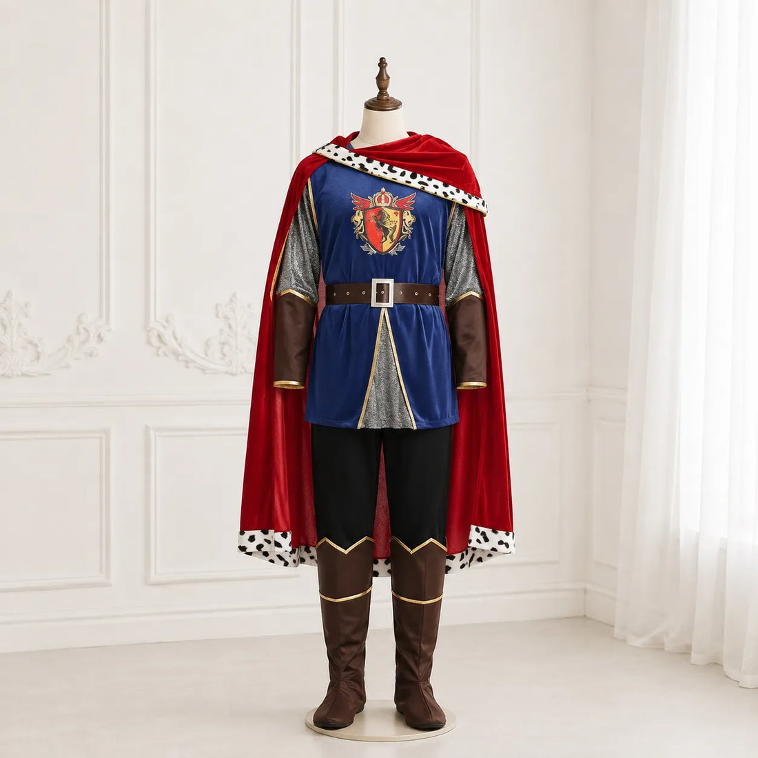 Costume Roi Moyen Age unique