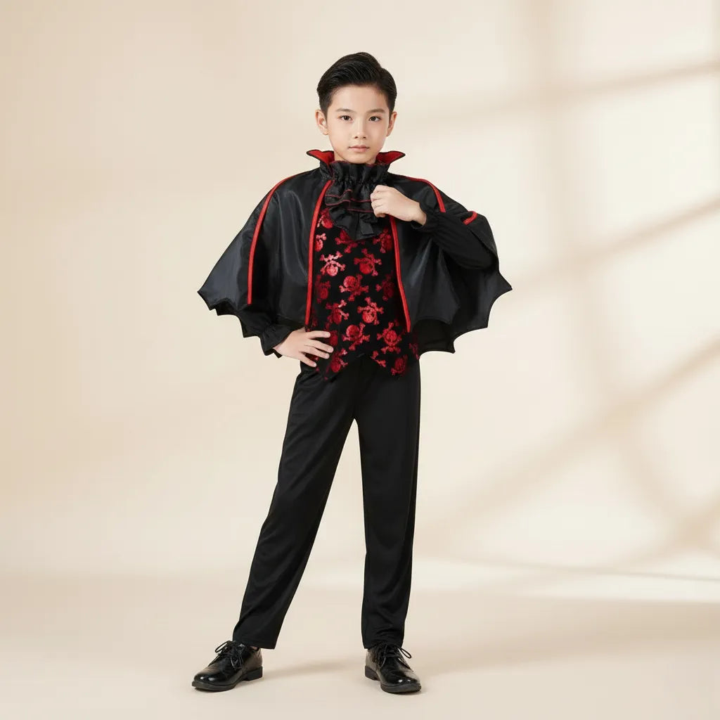 Costume Vampire Garçon Design