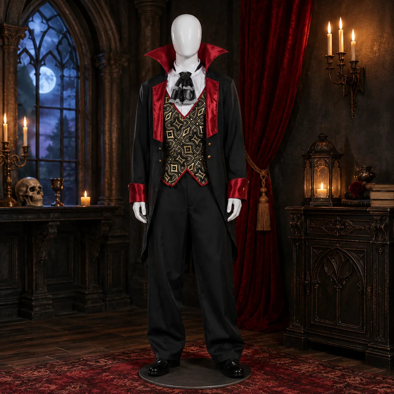 Costume Vampire Homme Classique mystérieux 