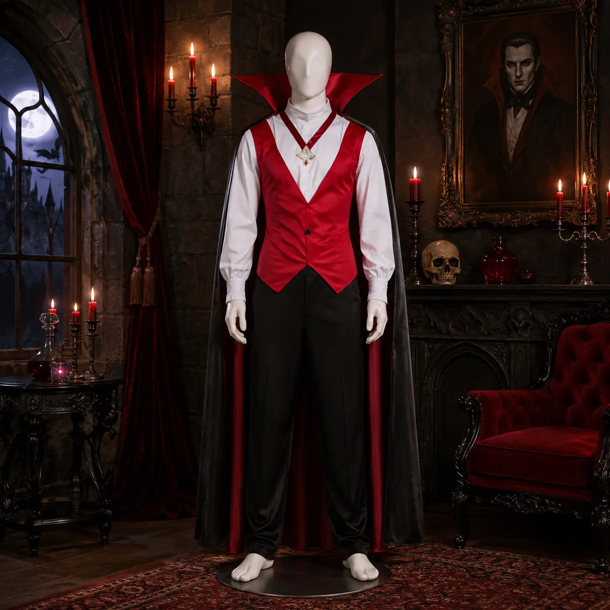 Costume Vampire Homme Elégant moderne