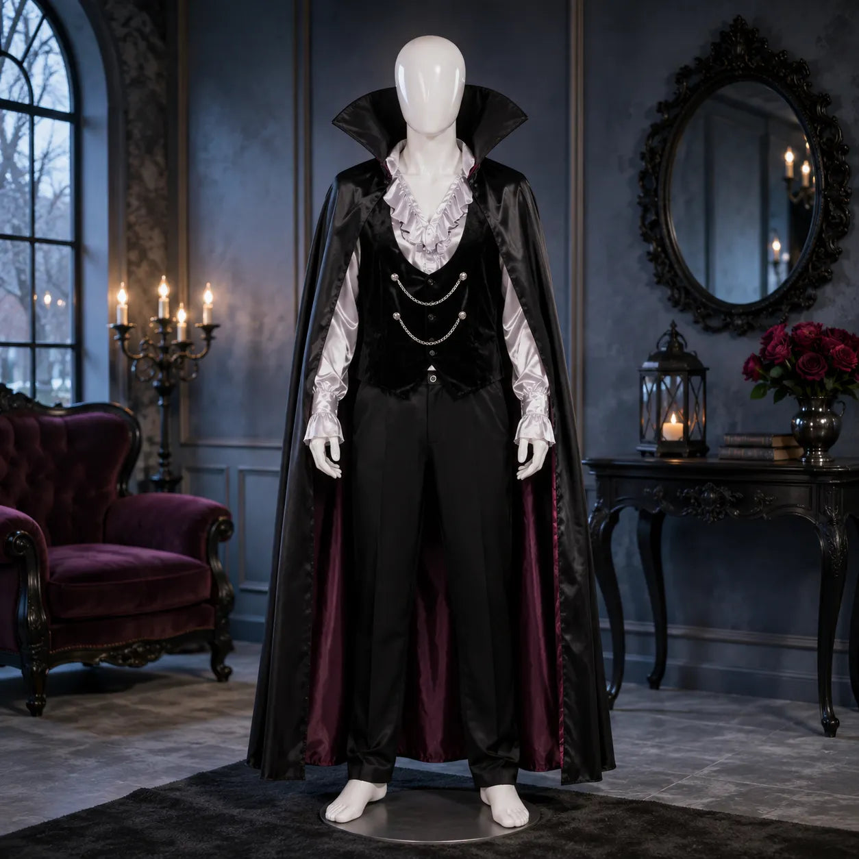Costume Vampire Médiéval original