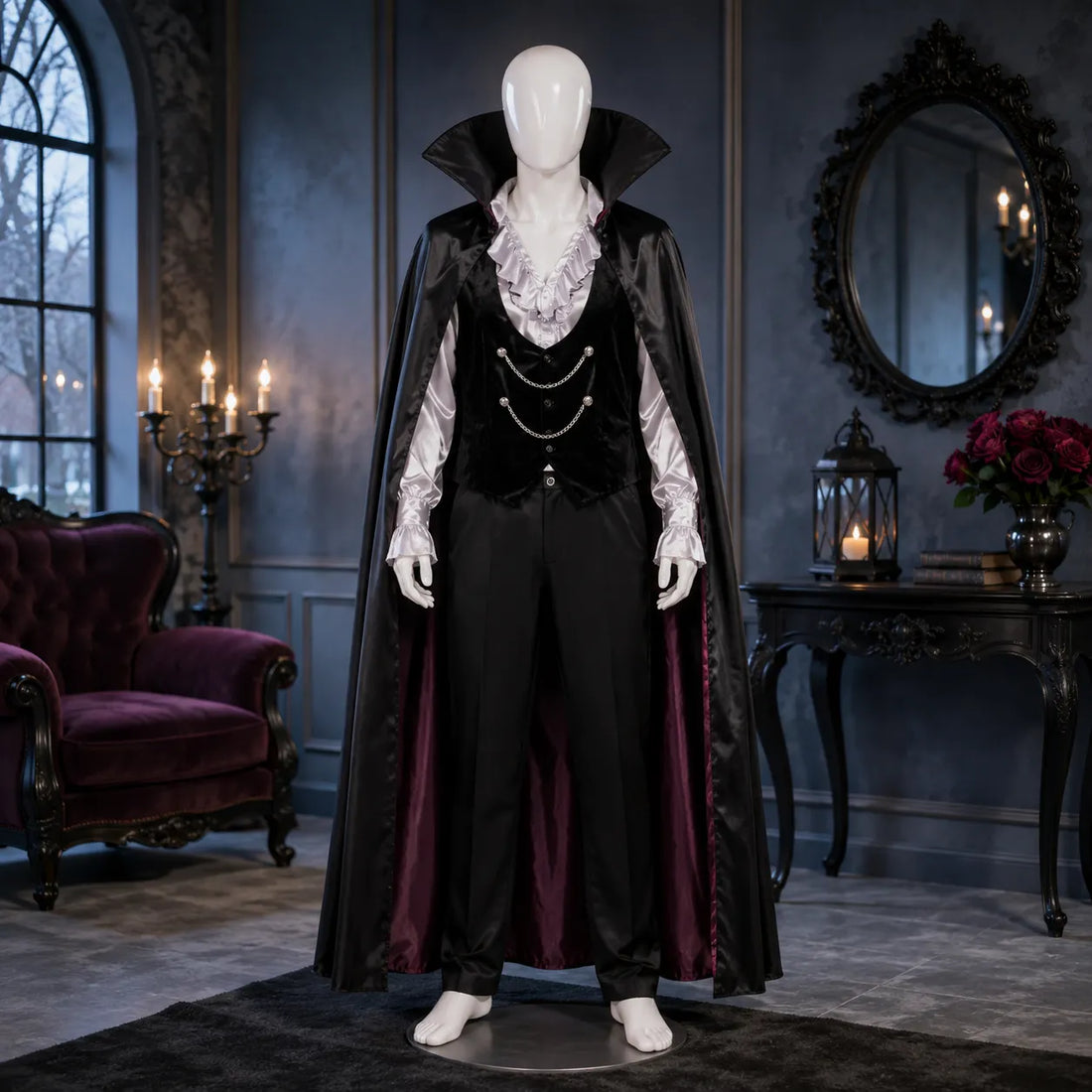 Costume Vampire Médiéval original