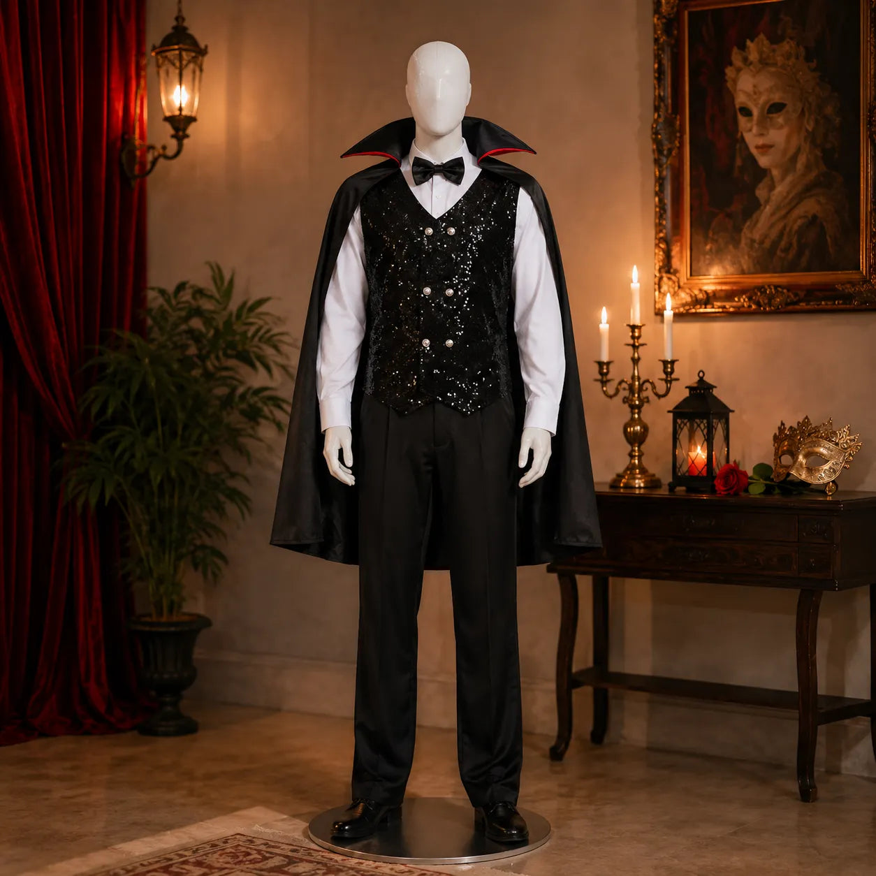 Costume Vampire Noir chic