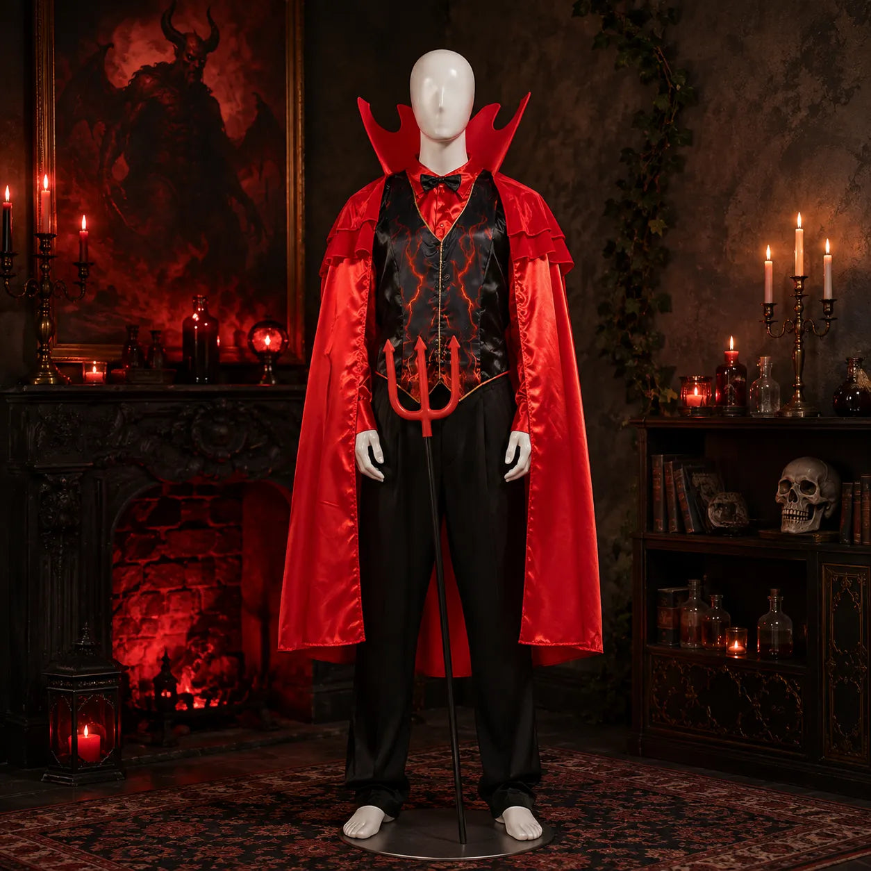 Costume Vampire Rouge pour Homme classe