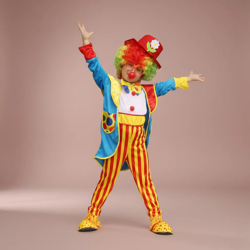 Costume de Clown Coloré Garçon