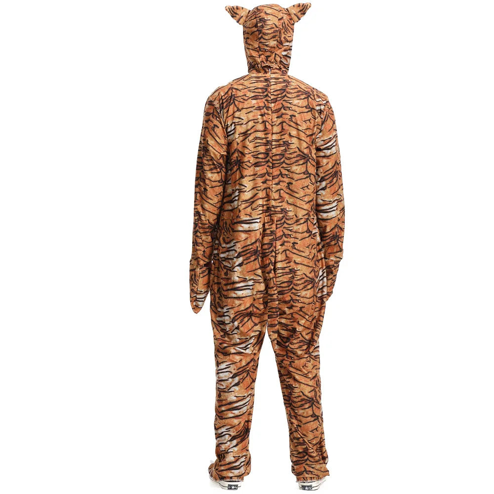 Costume de Tigre pour Adulte Dos