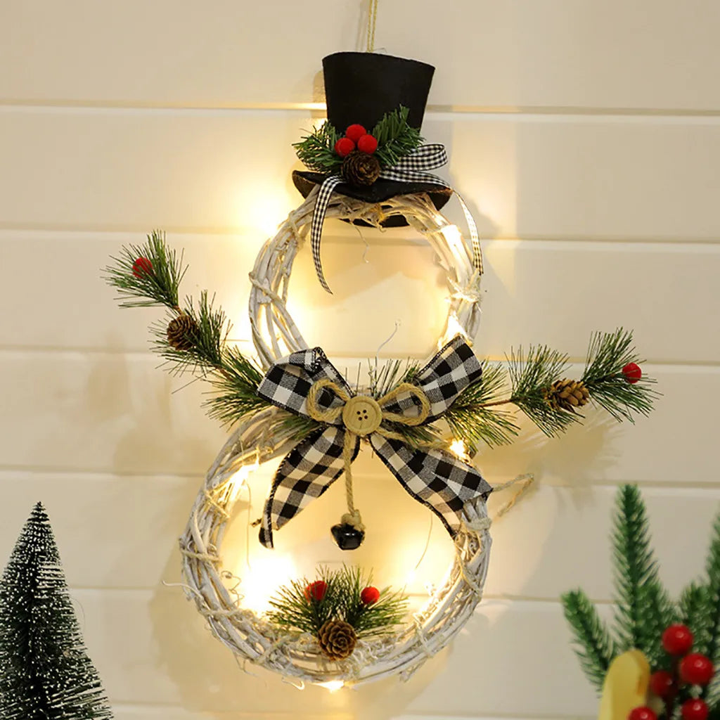 Couronne Bonhomme de Neige Design