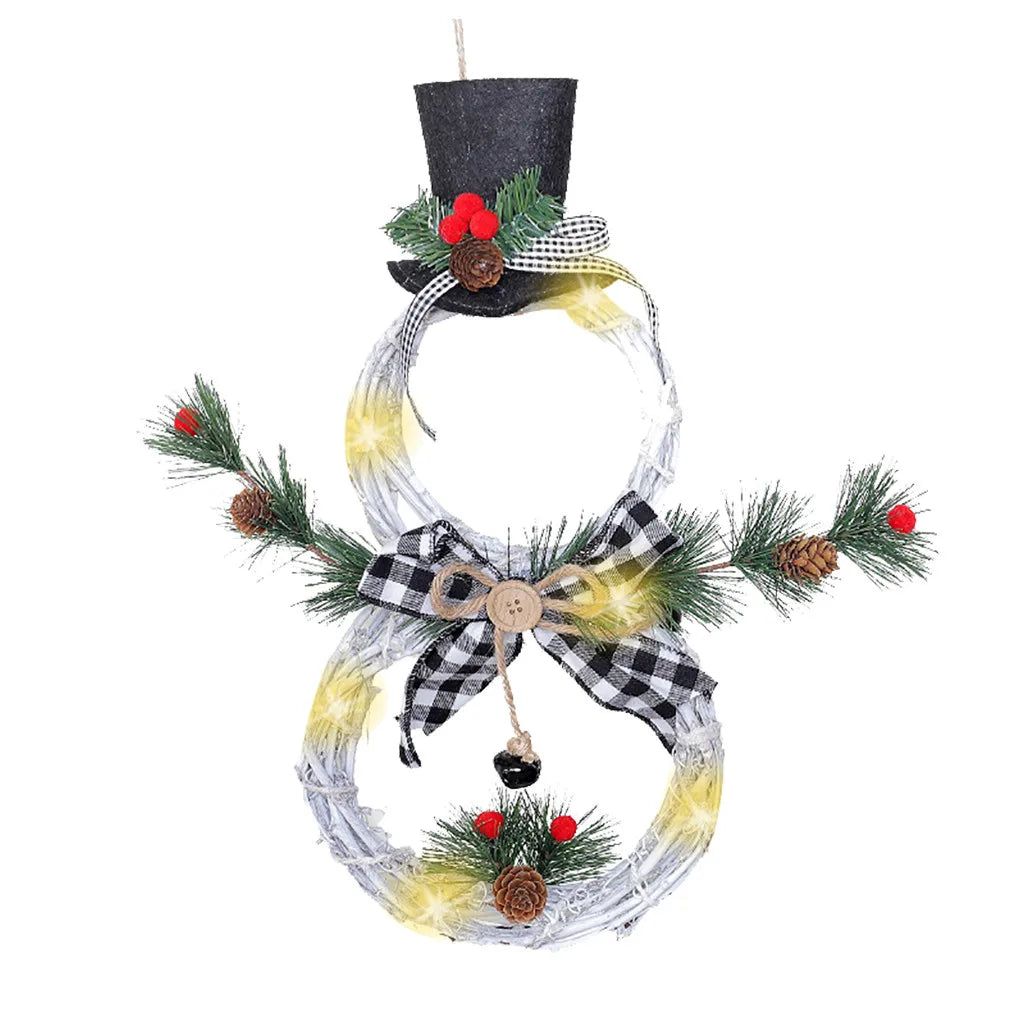 Couronne Bonhomme de Neige Design Originale