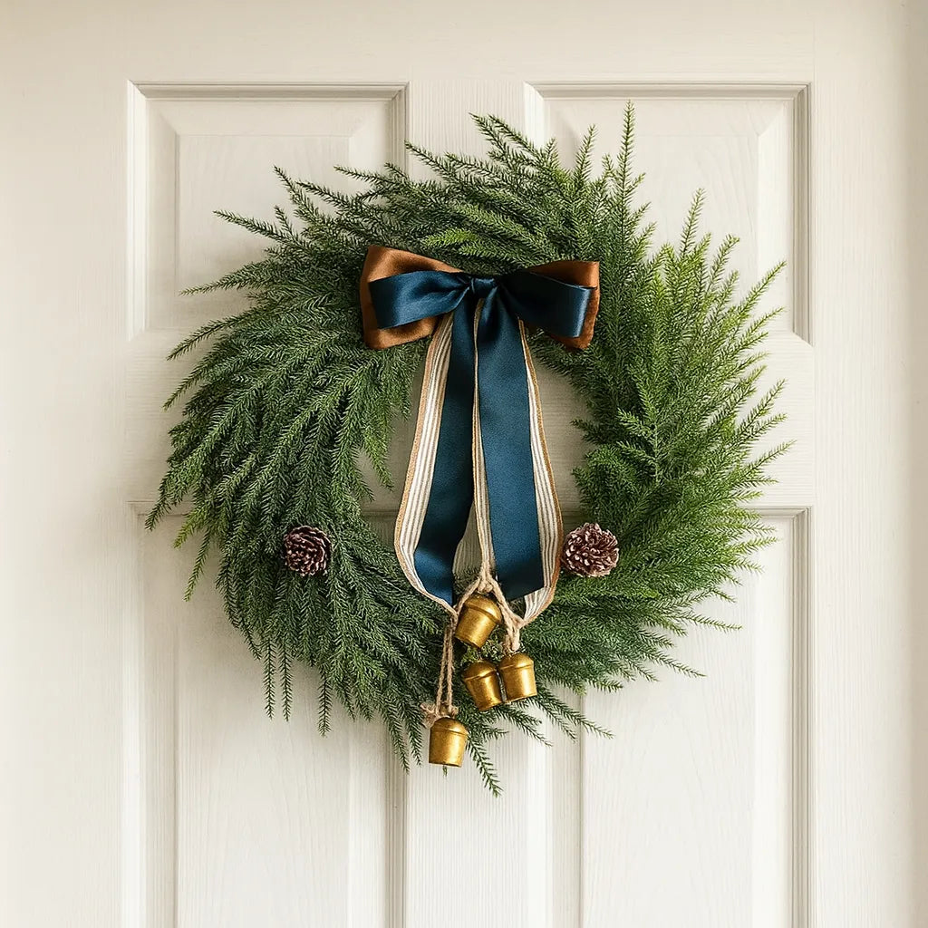 Couronne de Noël Style Nordique