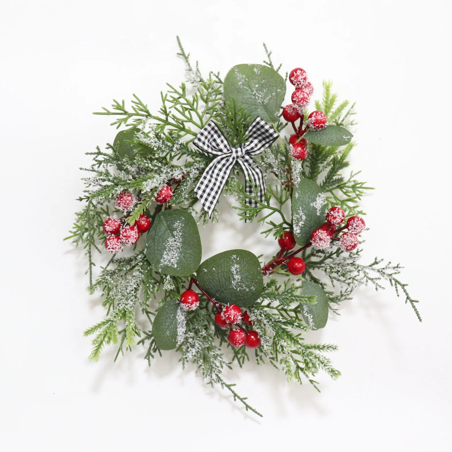 Couronne de Table pour Bougie à Nœud Unique