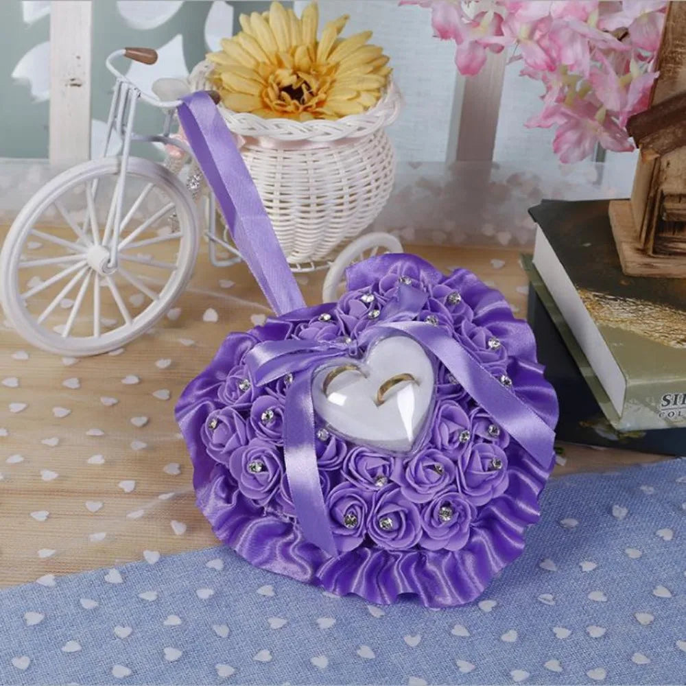 Coussin Alliance Elégant Violet Chic