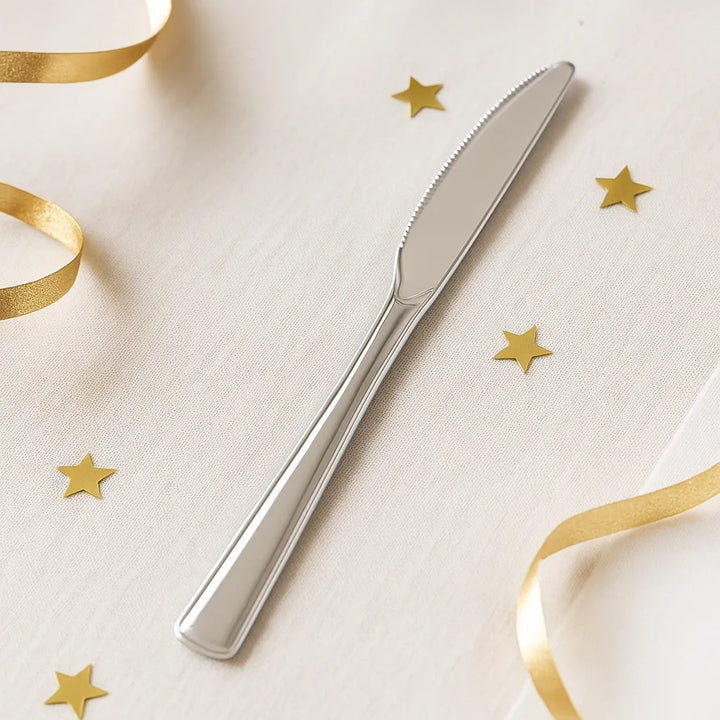 Couteau Jetable Argenté1