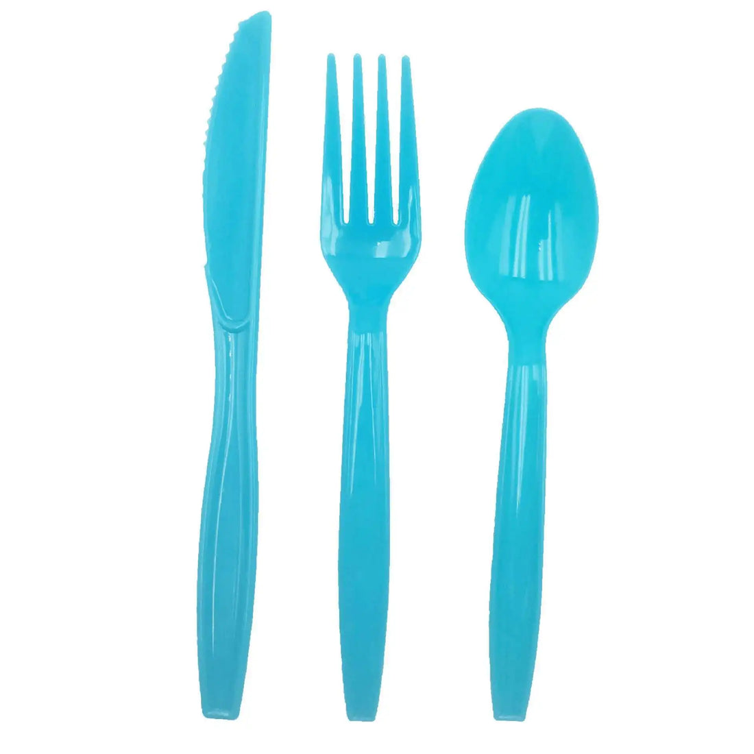 Couvert Jetable Bleu