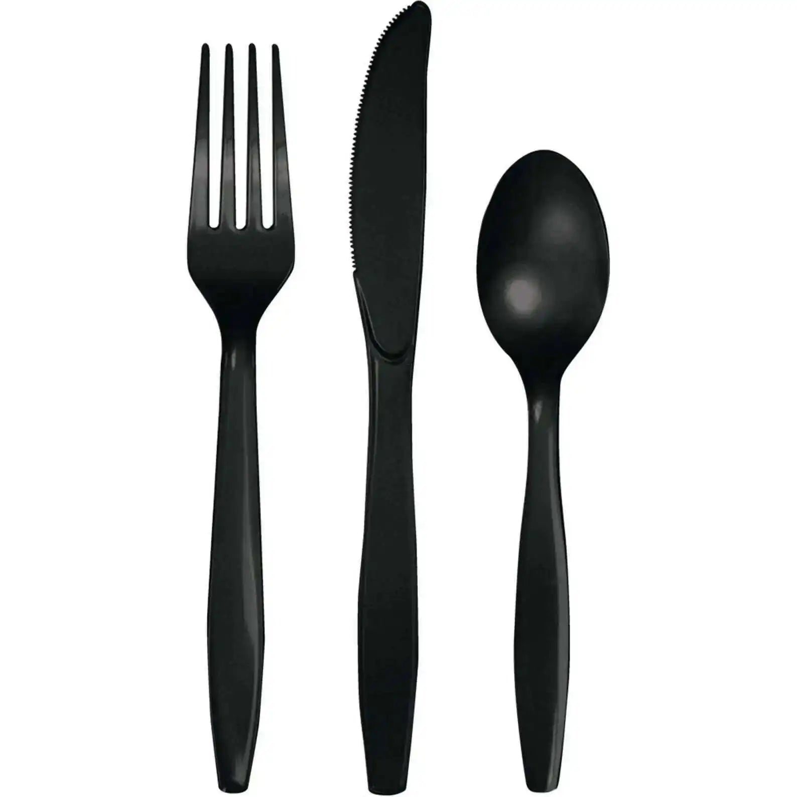 Couvert Jetable Noir
