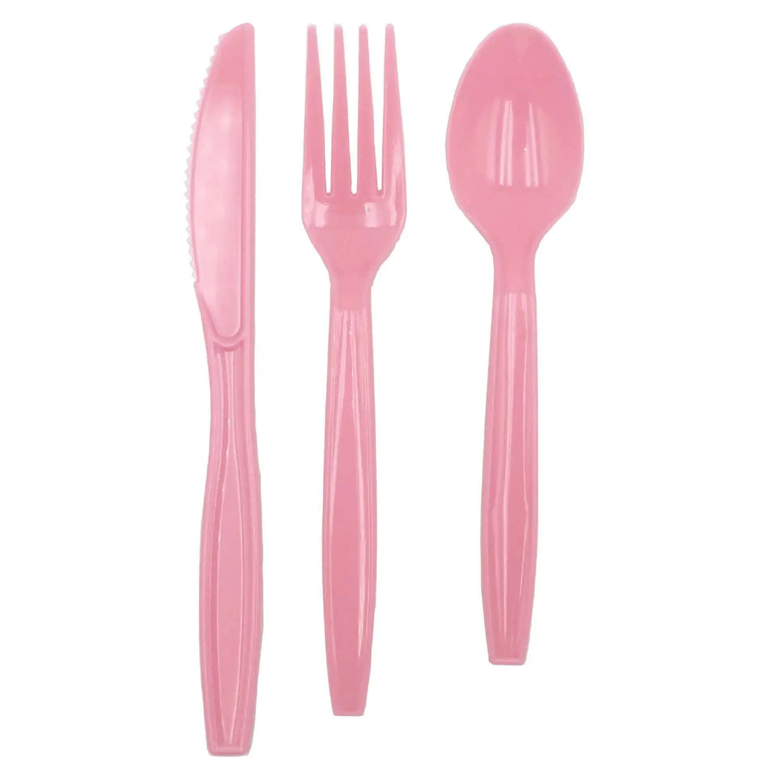 Couvert Jetable Rose