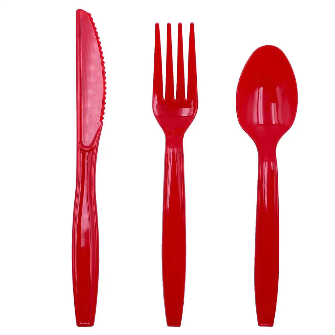 Couvert Jetable Rouge