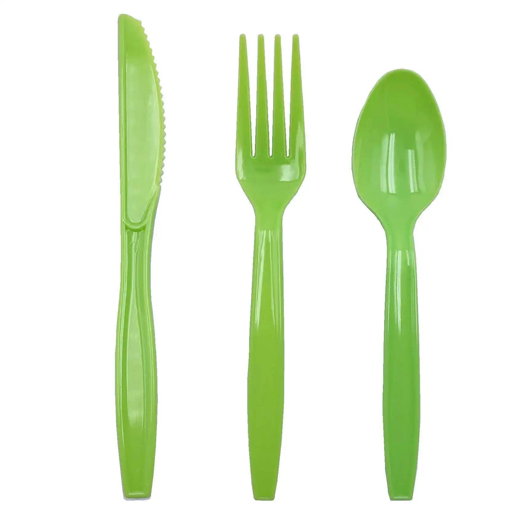 Couvert Jetable Vert