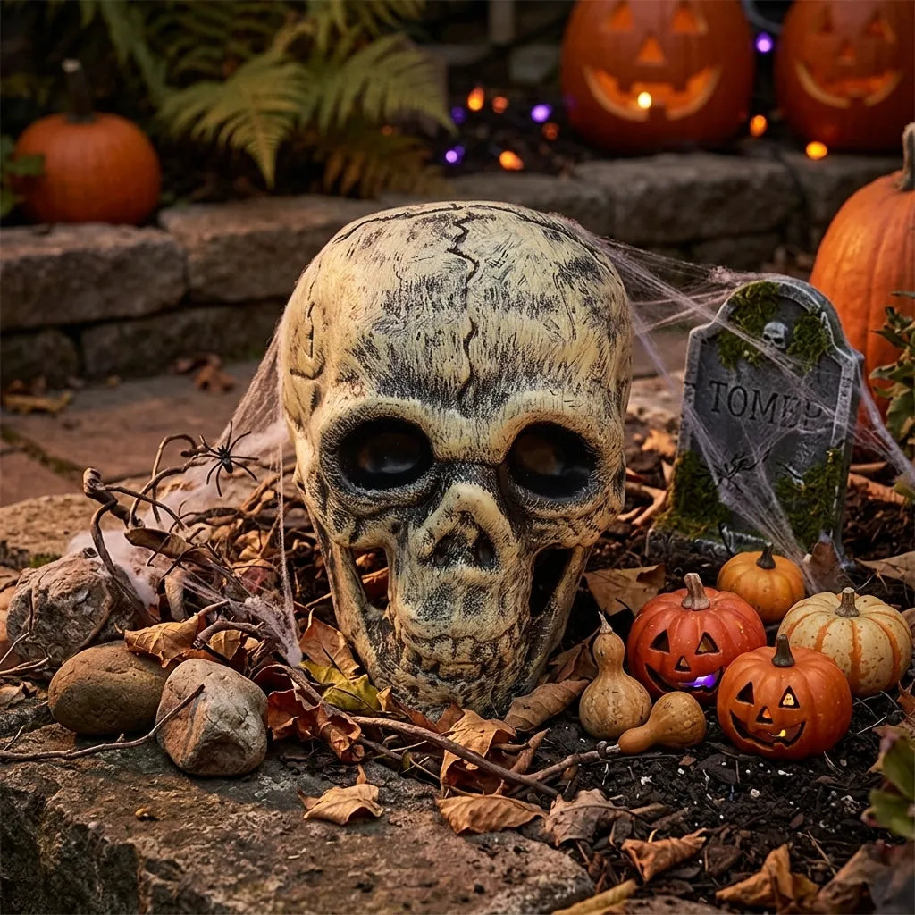 Crâne Halloween Décoratif Effrayant