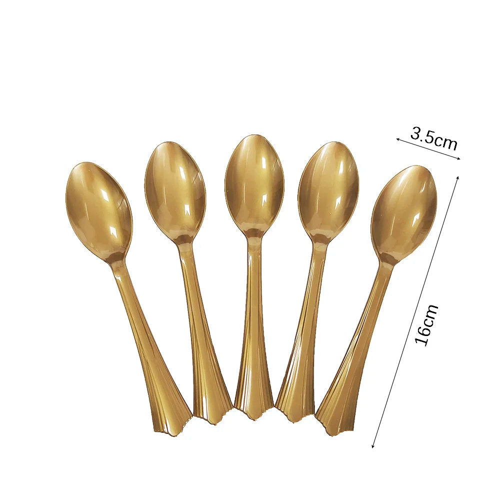 Cuillère Jetable Gold