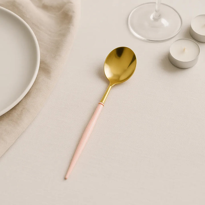 Cuillère Rose Or1